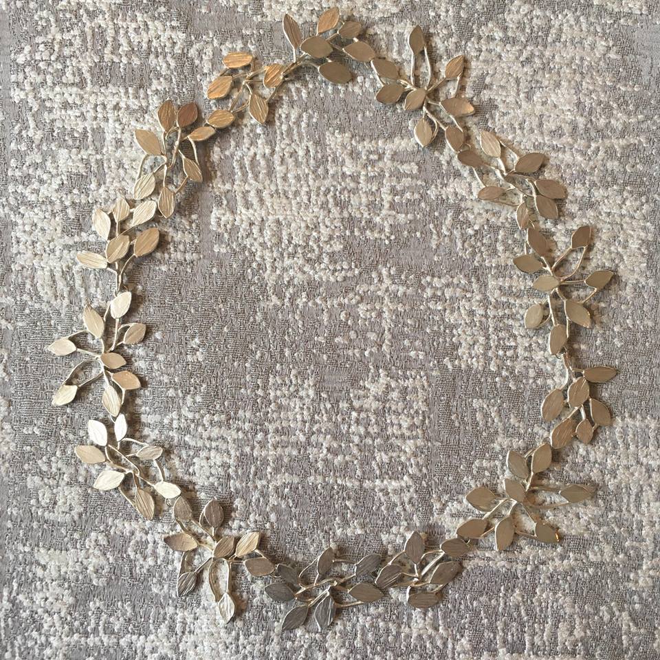 Wisteria Bracelet in Sterling Silver & 18K with Diamonds