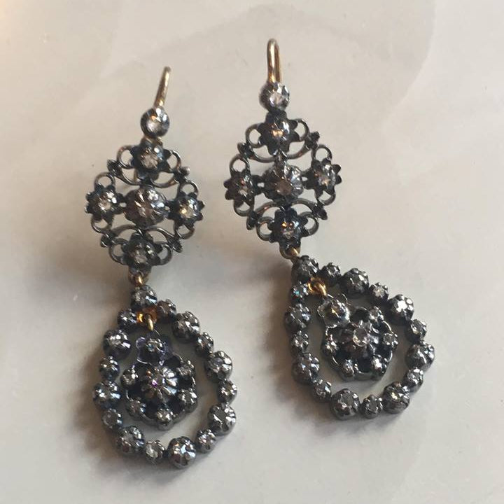 Anastasia Double Drop Dangle Earrings