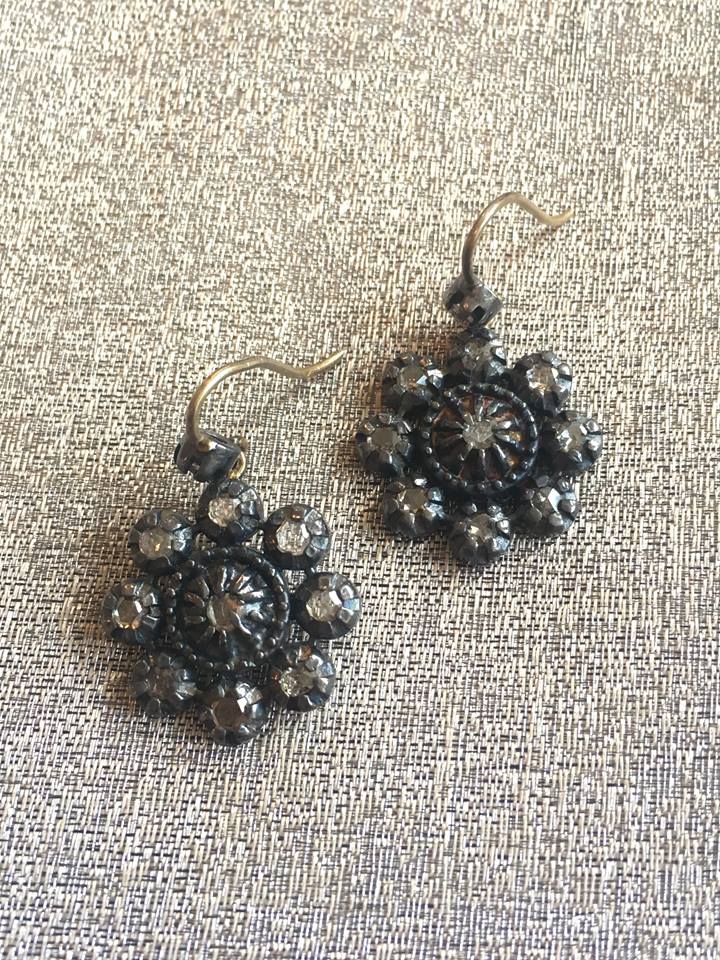 Anastasia Large Rounded Flower Earrings