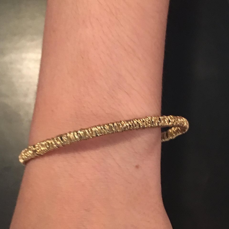 Chaos Gold Bangle