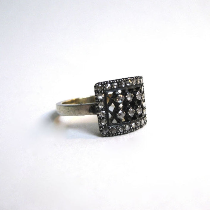 Crochet Rectangle Ring