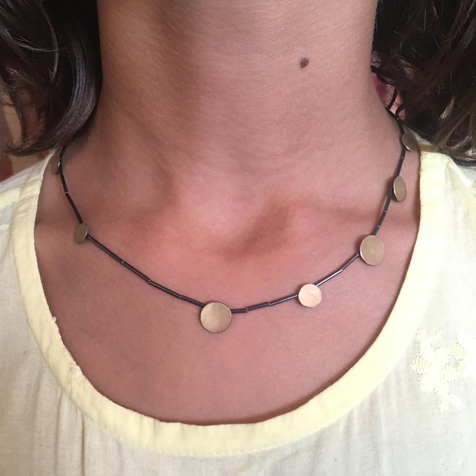 Dewdrop Gold Necklace