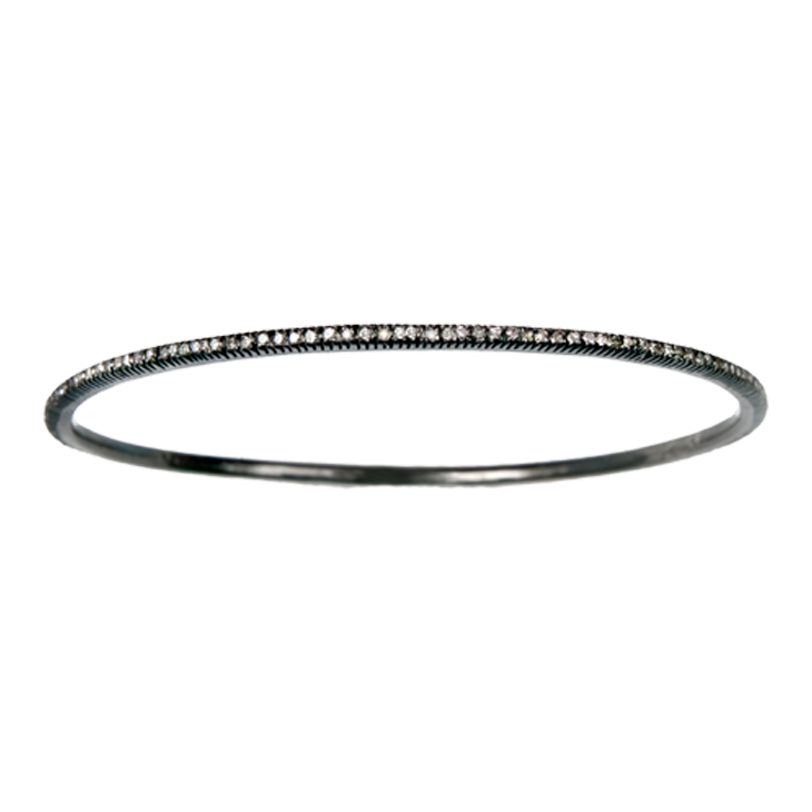 Elise Thin Diamond Bangle