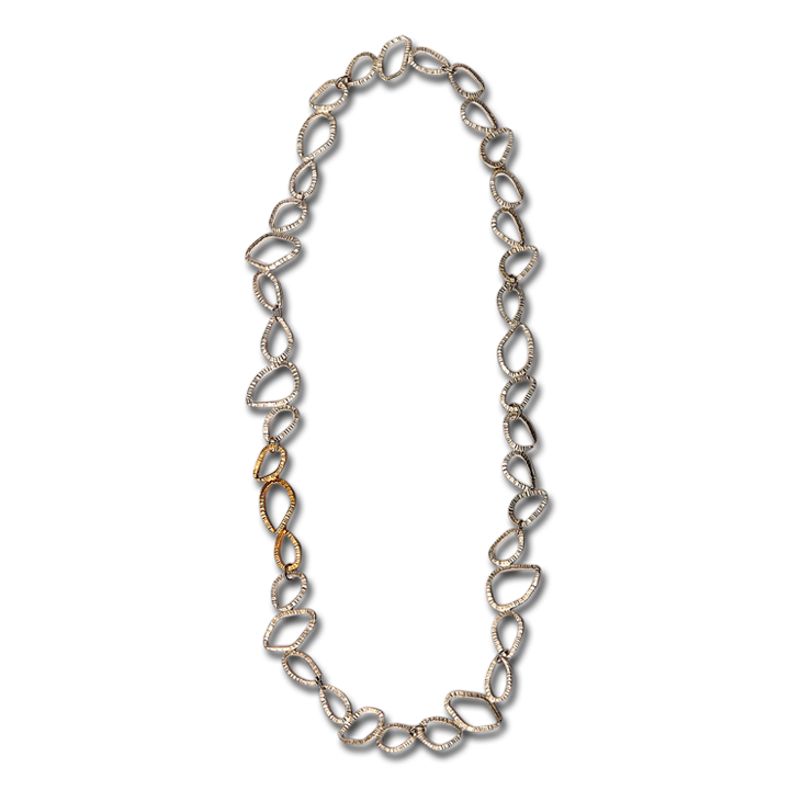 Erin 1-Gold, Silver Necklace