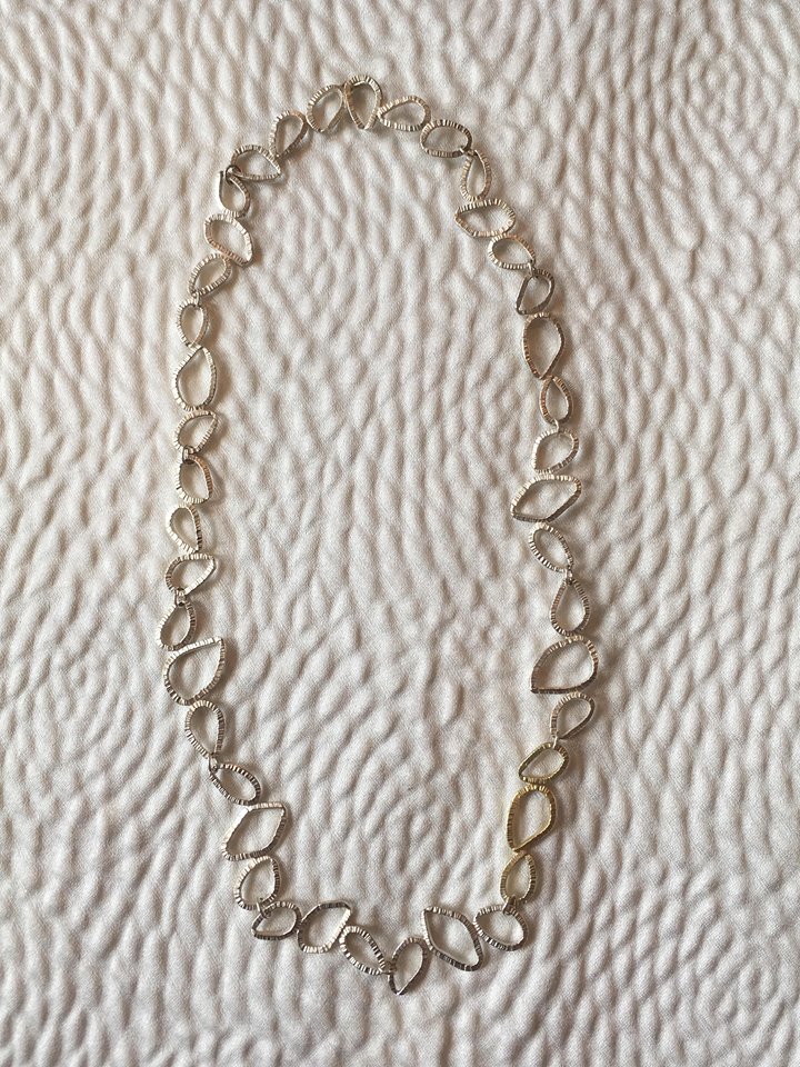 Erin 1-Gold, Silver Necklace