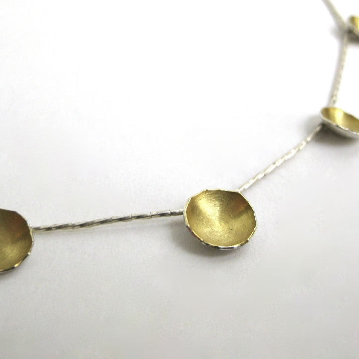 Fragment Gold 9-Cup Necklace