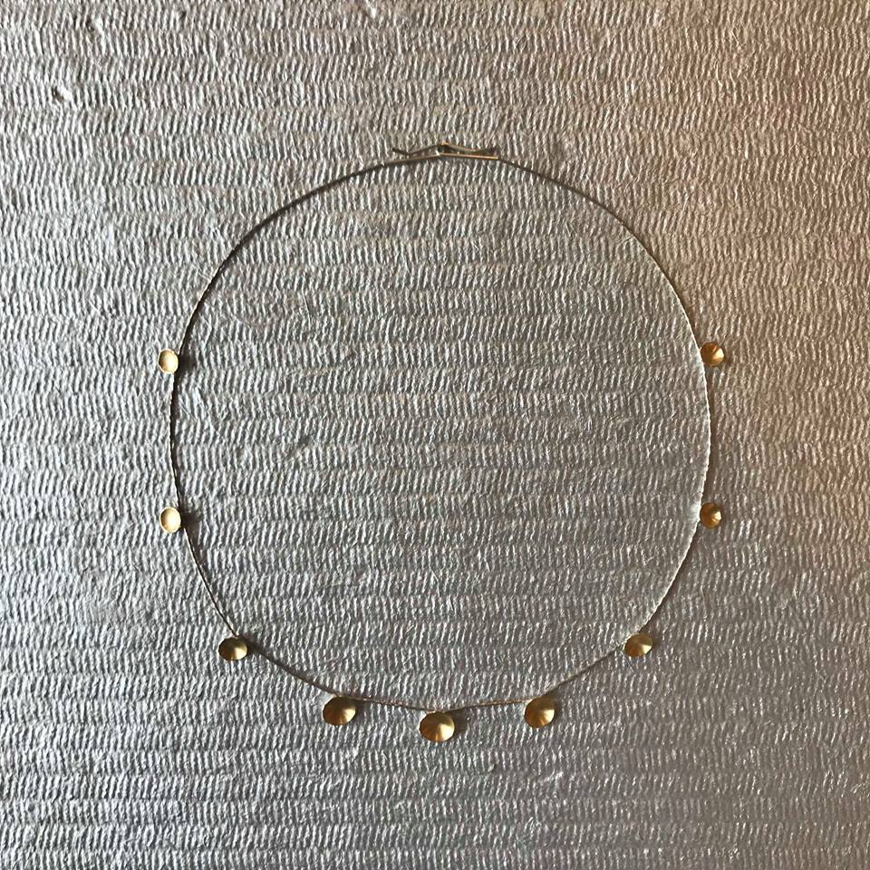 Fragment Gold 9-Cup Necklace