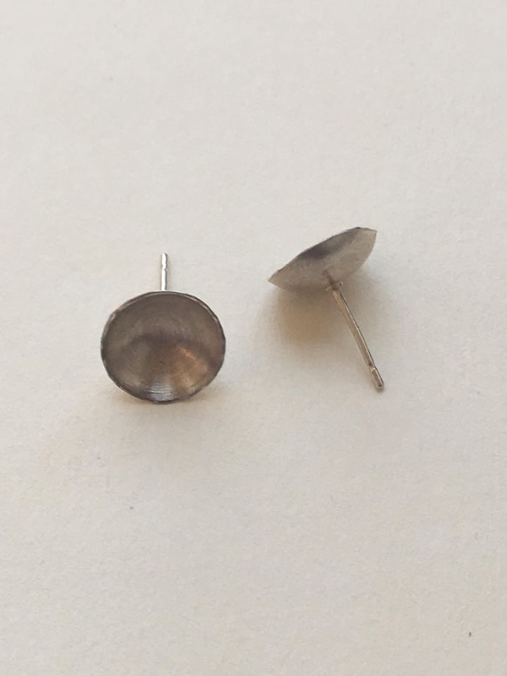 Fragment Silver Large Earrings