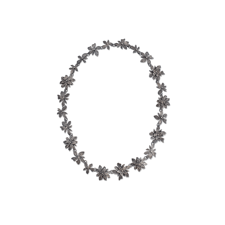 Hyacinth Small Patina Necklace