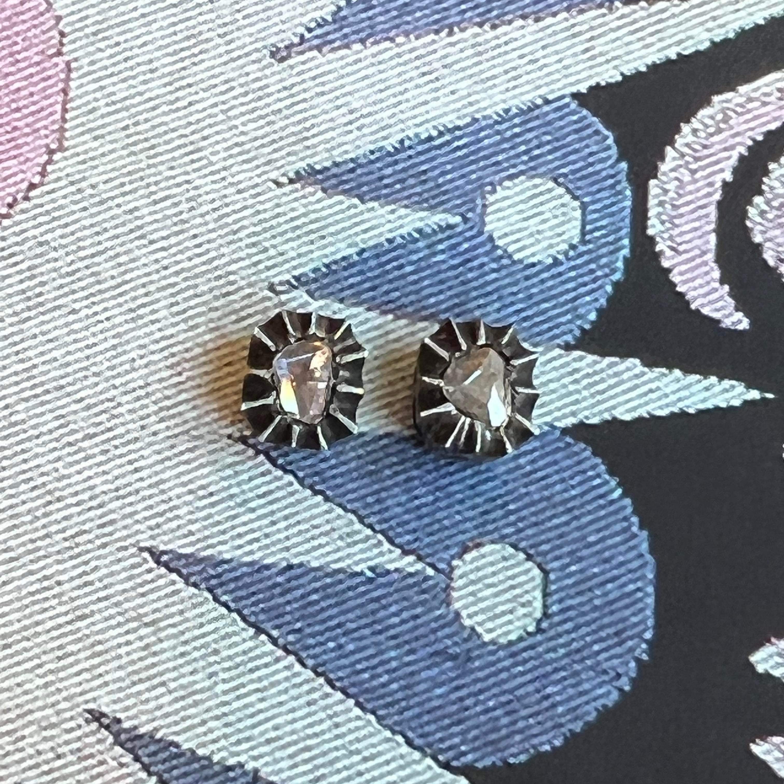 Misha Solitaire Small Earrings