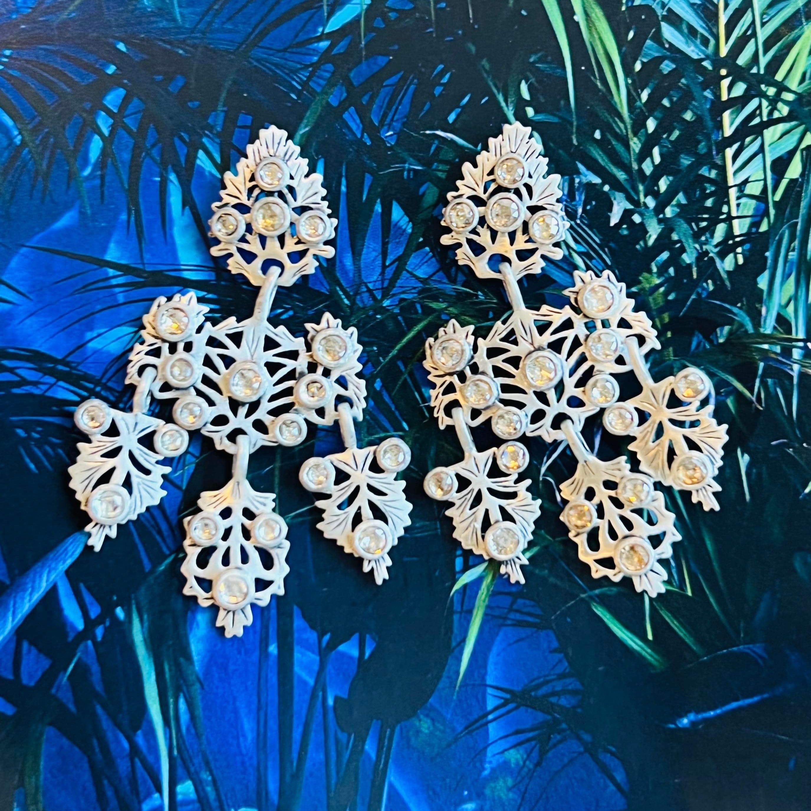 Summayya Silver Earrings