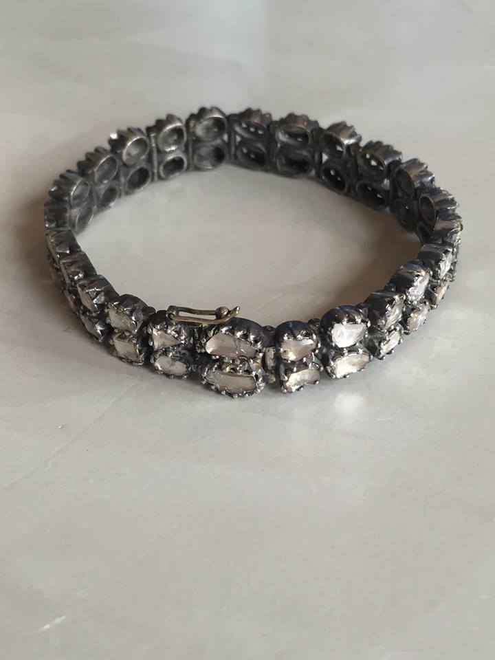 Laura 2-Row Diamond Bracelet (Tennis)