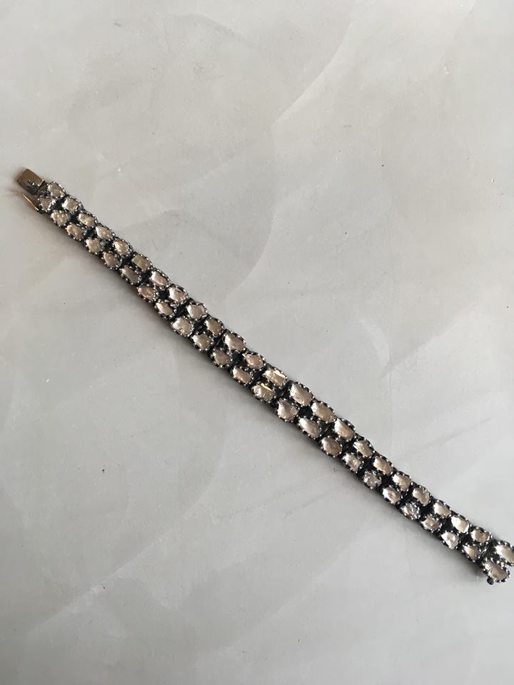 Laura 2-Row Diamond Bracelet (Tennis)