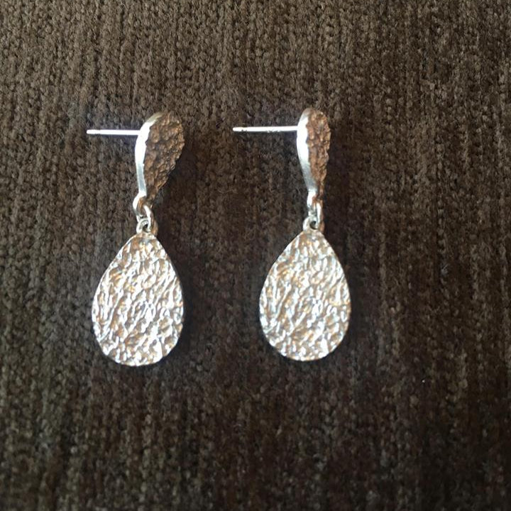 Leda Mini Double Teardrop Earrings