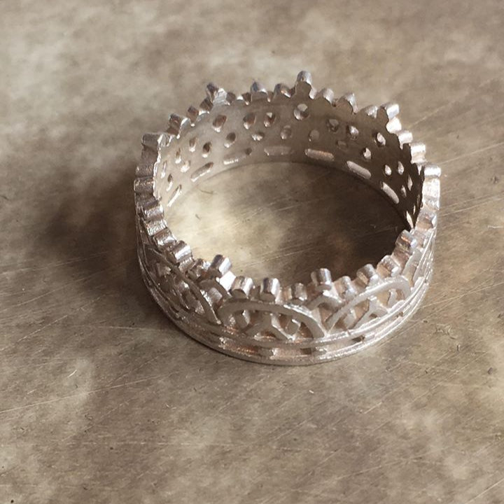 Madeline Arch Crown Ring