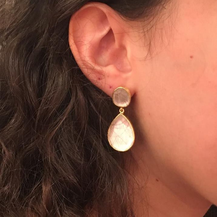 Miro Teardrop Earrings - Main Image