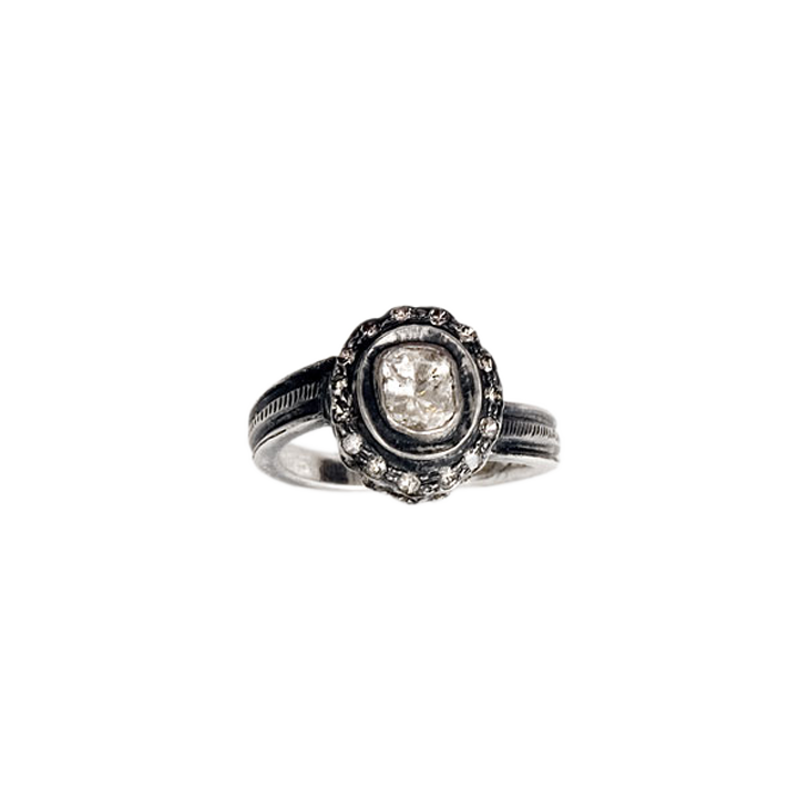 Misha Helix Diamond Ring