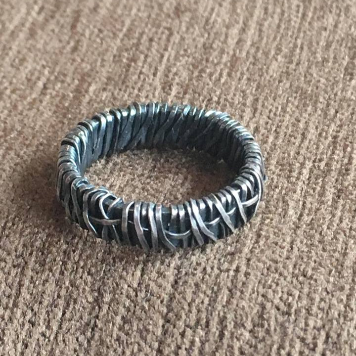 PH 4mm Full Silver Ring