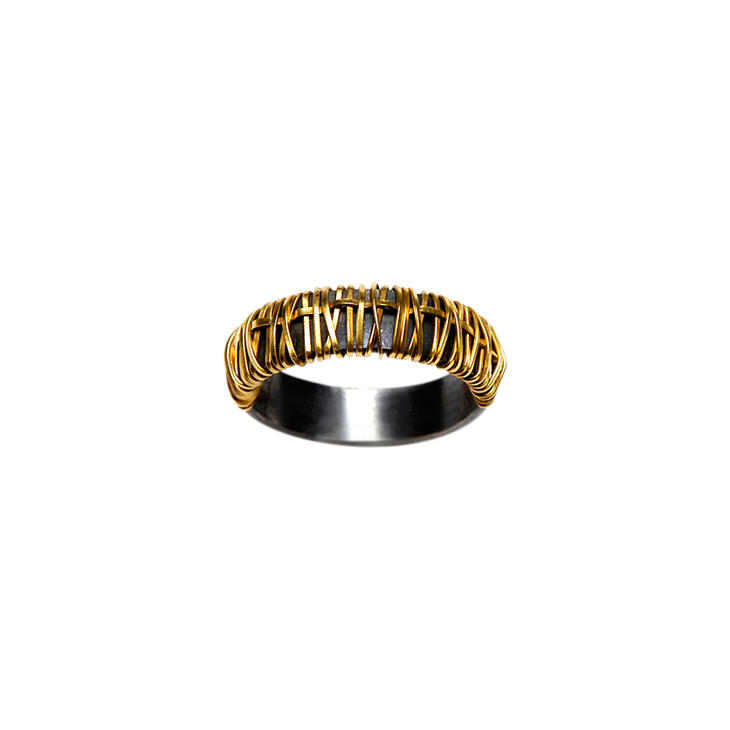 PH 4mm Half Gold Ring