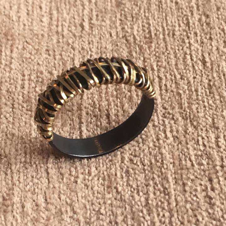 PH 4mm Half Gold Ring