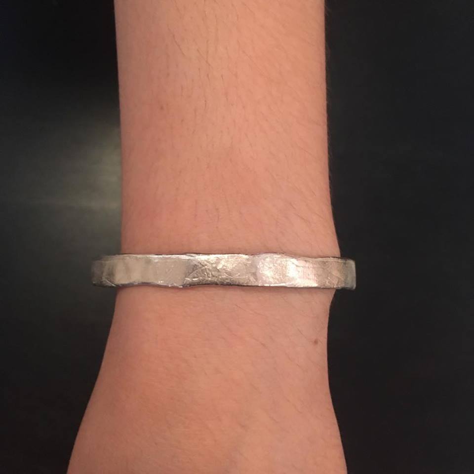 Parchment Thin Bangle