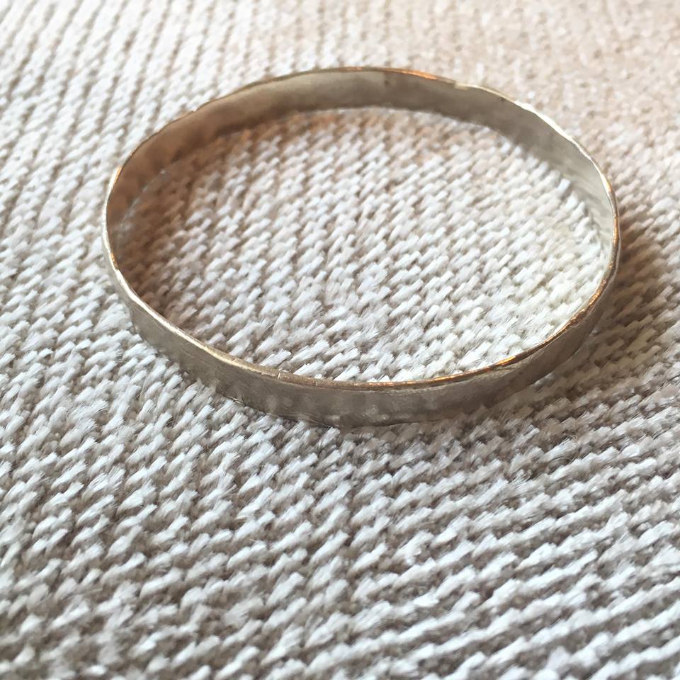 Parchment Thin Bangle