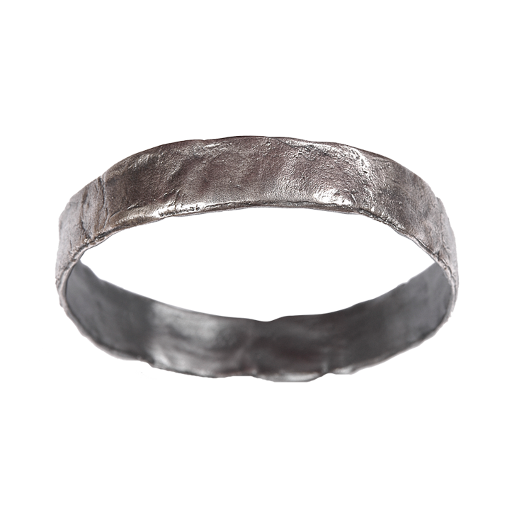 Parchment Wide Bangle (Patina)