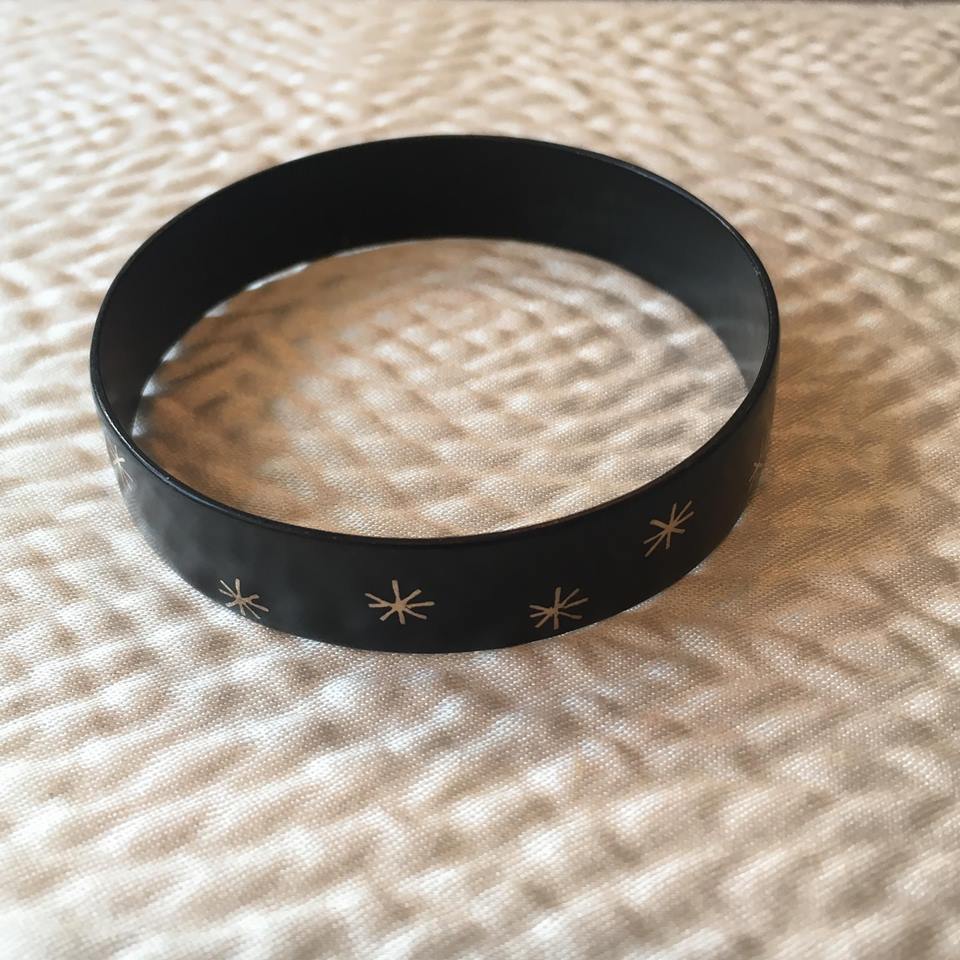 Raj Star Inlay Medium Bangle