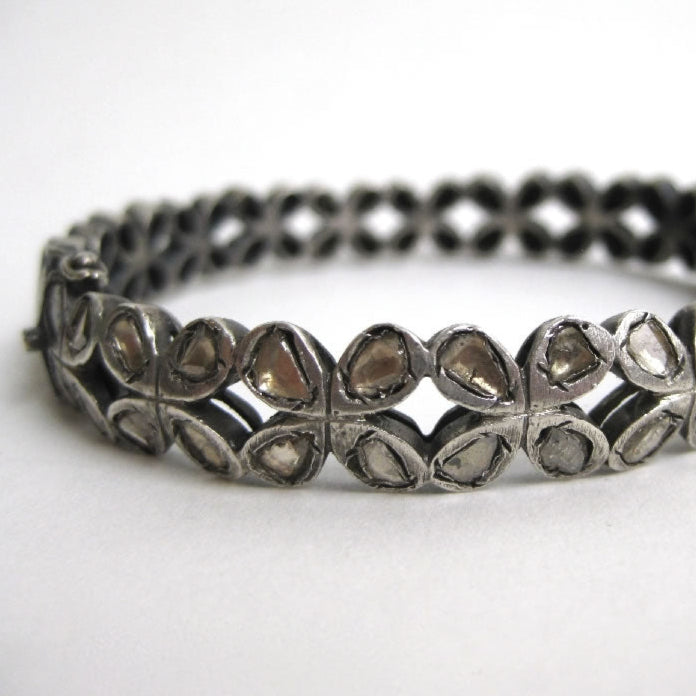 Rosa Half Diamond Bracelet