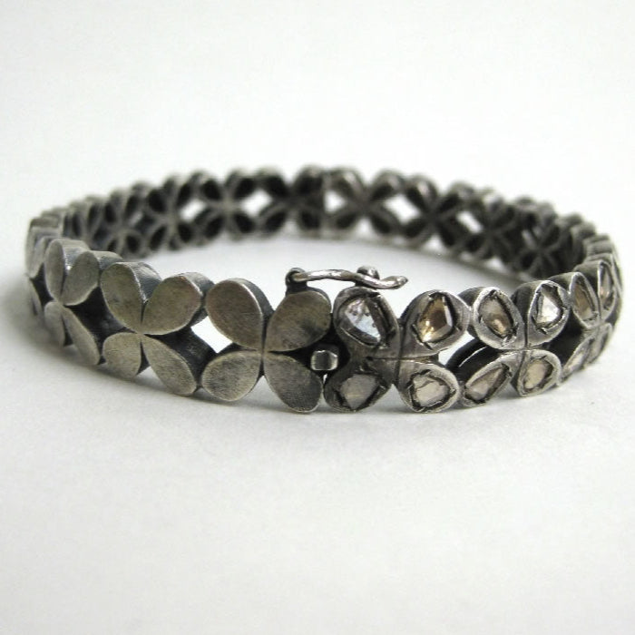 Rosa Half Diamond Bracelet