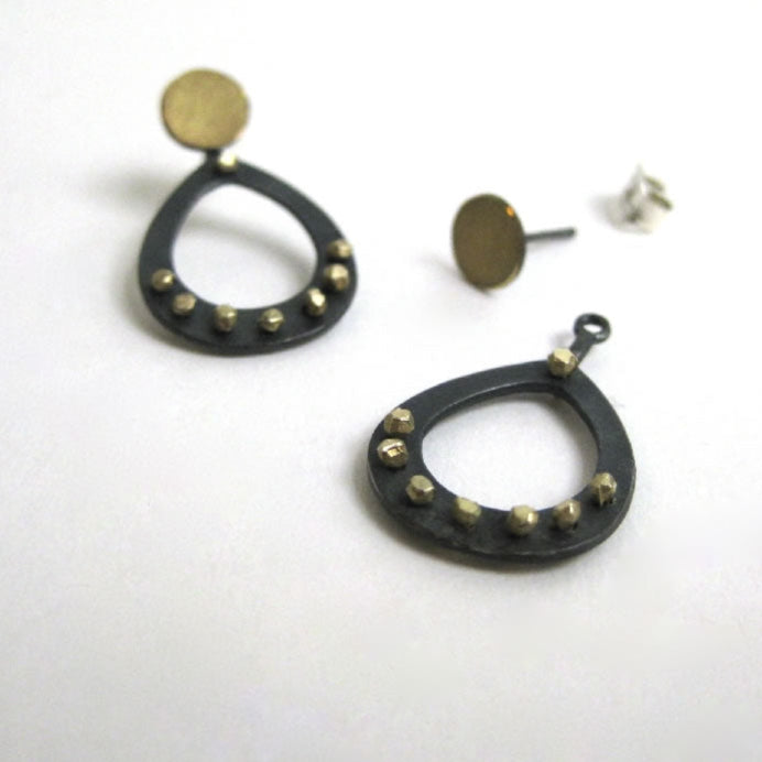 Spangles Outline Drop Earrings