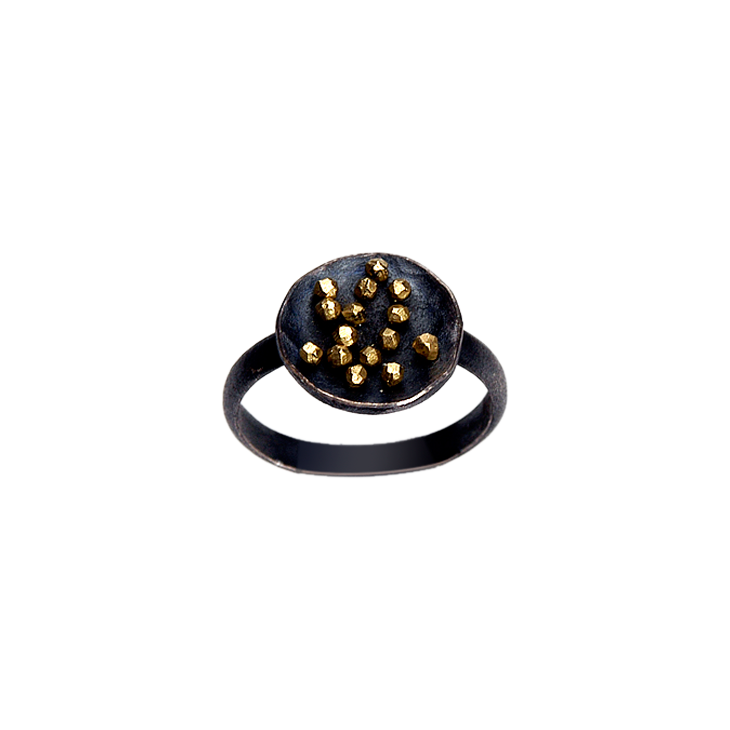 Spangles Round Small Ring