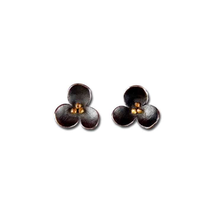 Spangles Trefoil Earrings