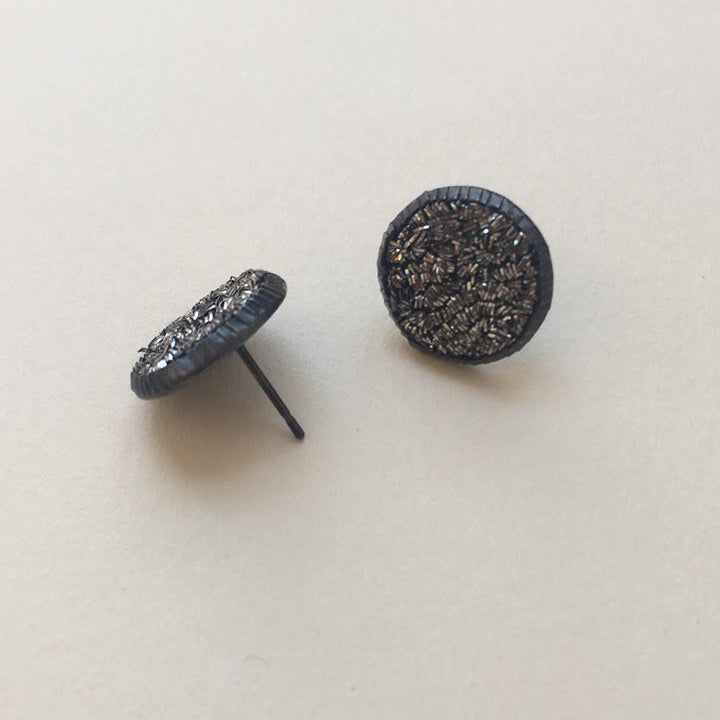 Sparkler 14mm Antique Stud Earrings