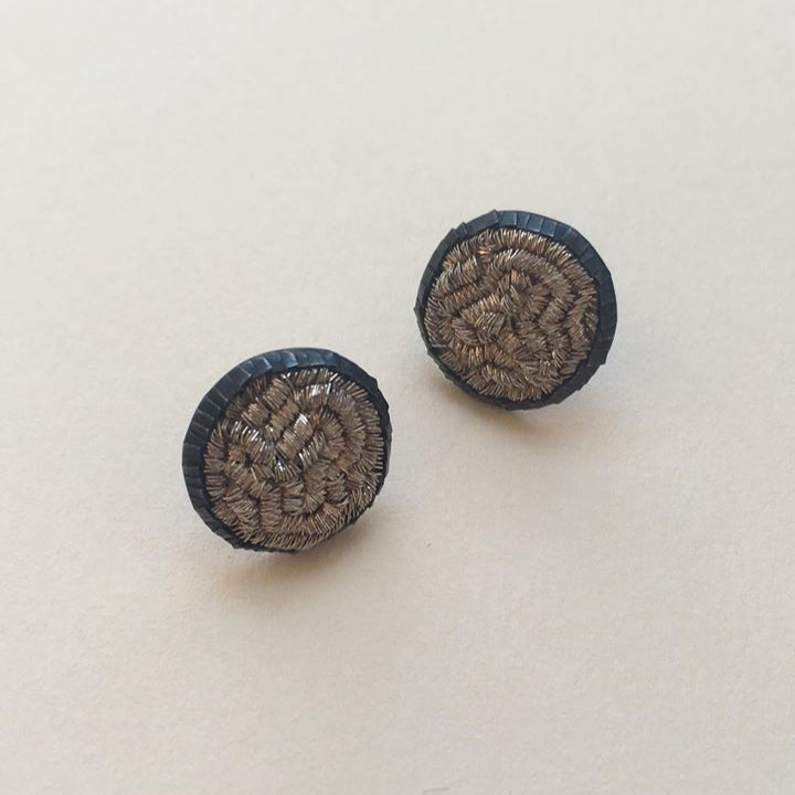 Sparkler 18 Silver Stud Earrings