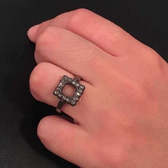 Square Outline Ring