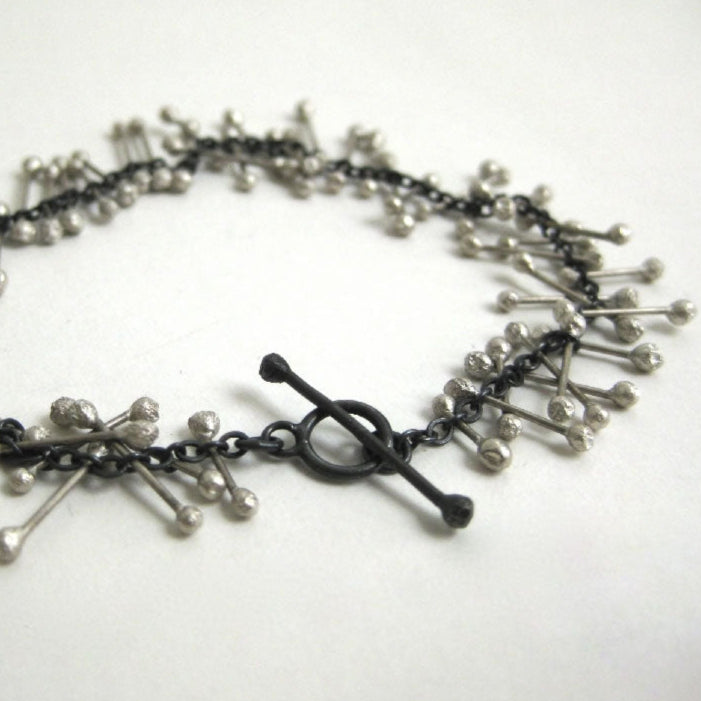 Stamen Silver Bracelet