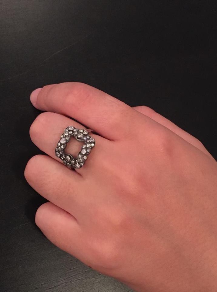 Twist Square Ring