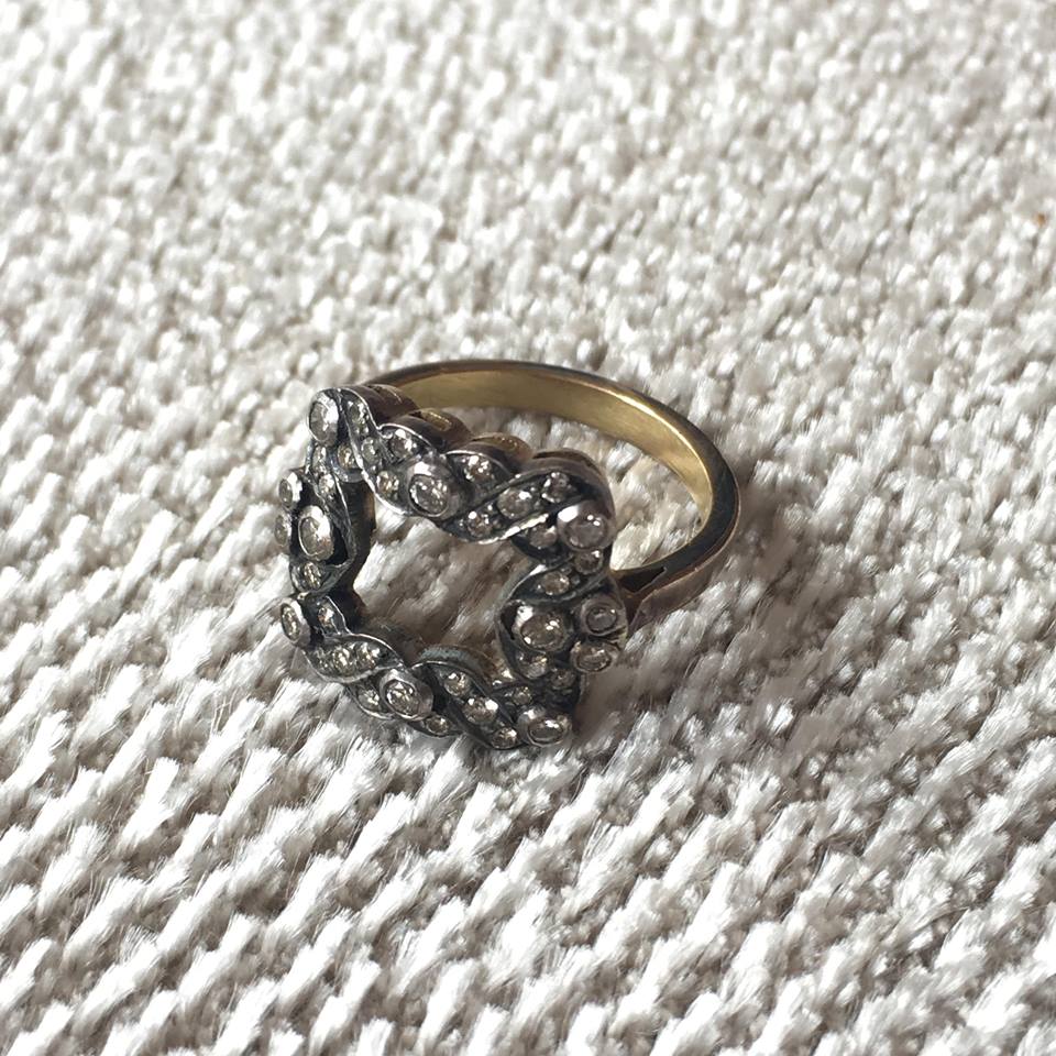 Twist Square Ring