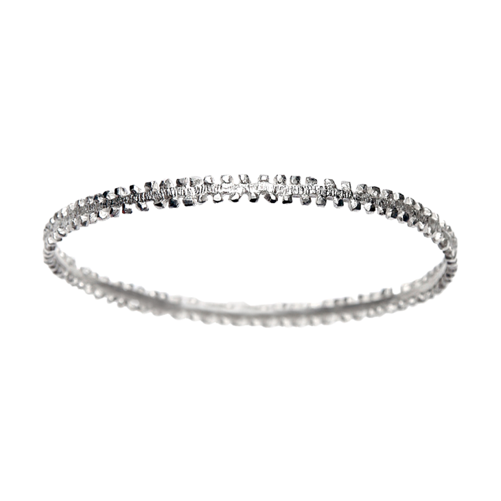 Victoria Silver Bangle