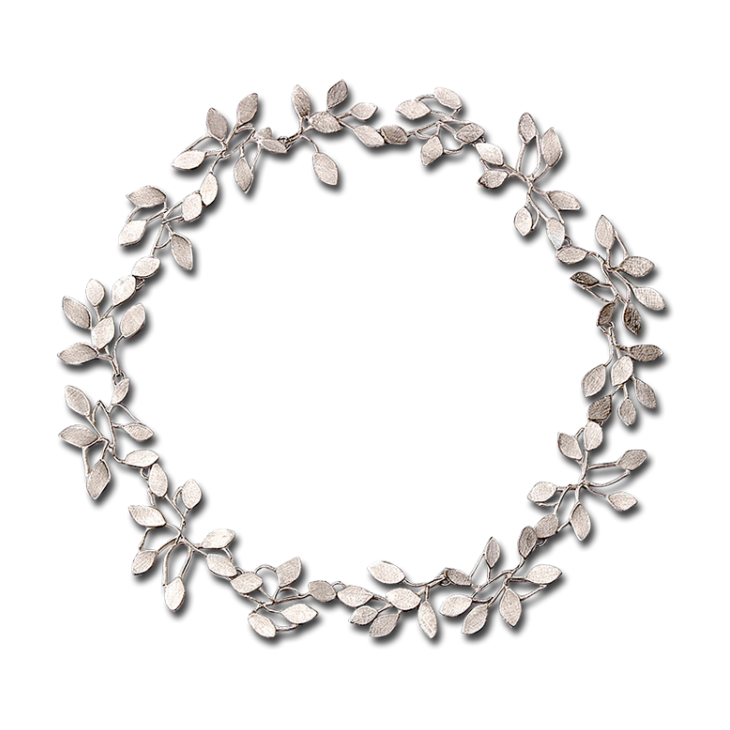 Wisteria Silver Necklace