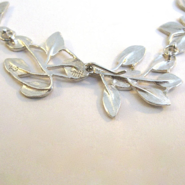 Wisteria Silver Necklace