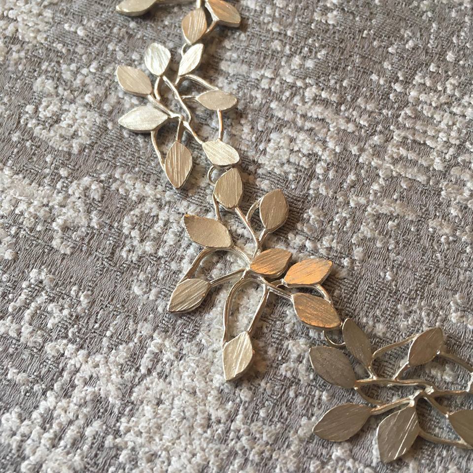 Wisteria Silver Necklace