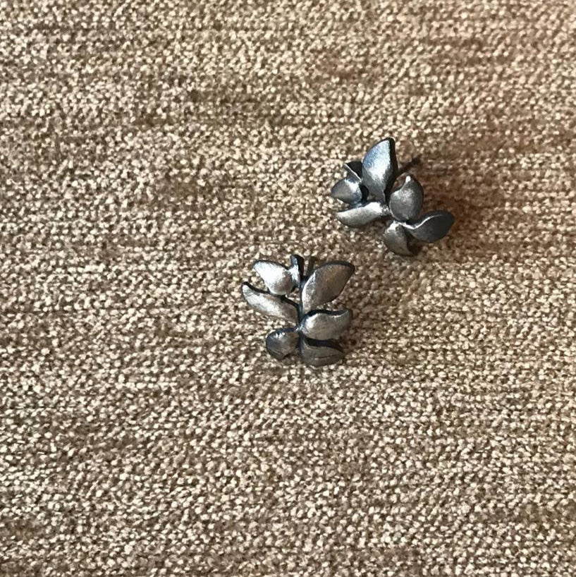 Wisteria Small Stud (Patina) Earrings